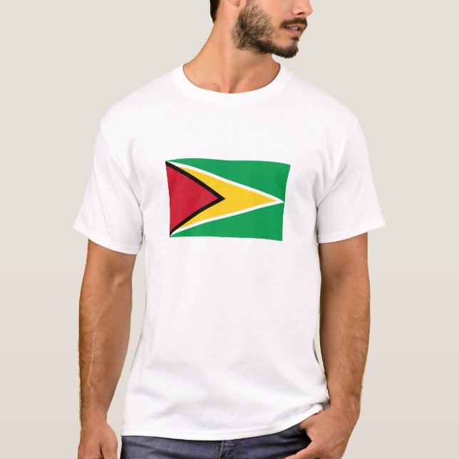 Camiseta Bandera de Guyana (Anverso)