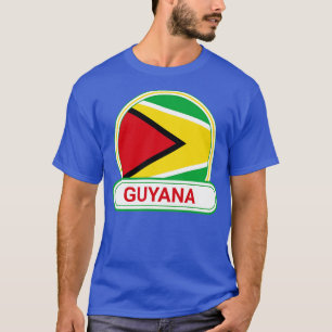 Camiseta Bandera de Guyana para el país
