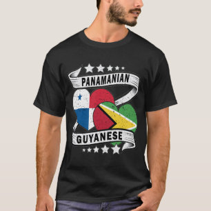 Camiseta Bandera De Guyana Y Panamá