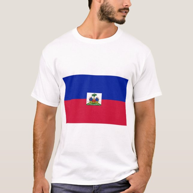 Camiseta Bandera de Haití (Anverso)