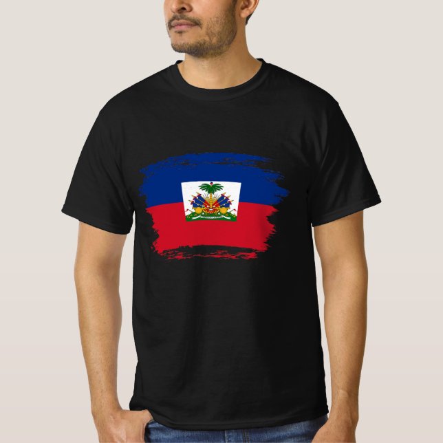 Camiseta Bandera de Haití (Anverso)