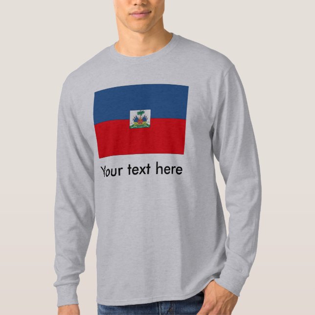 Camiseta Bandera de Haití (Anverso)