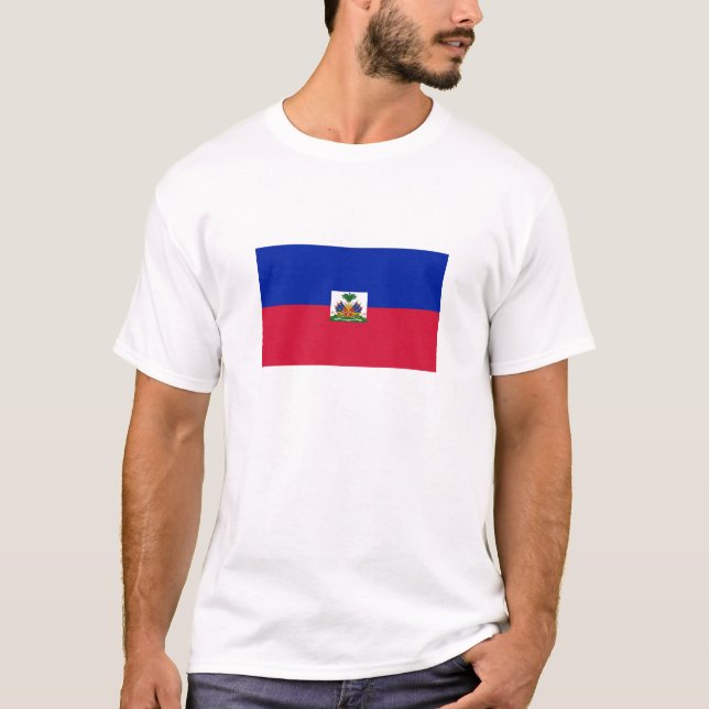 Camiseta Bandera de Haití (Anverso)