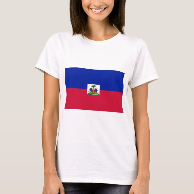 Camiseta Bandera de Haití (Anverso)