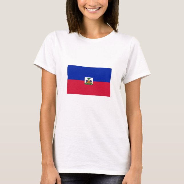 Camiseta Bandera de Haití (Anverso)