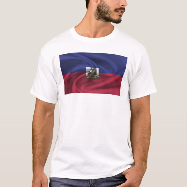 Camiseta Bandera De Haití (Anverso)