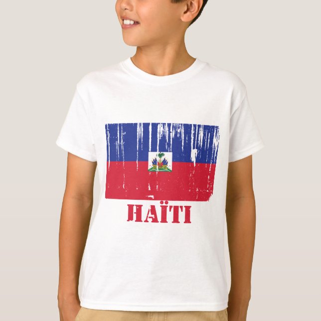 Camiseta Bandera de Haití (Anverso)