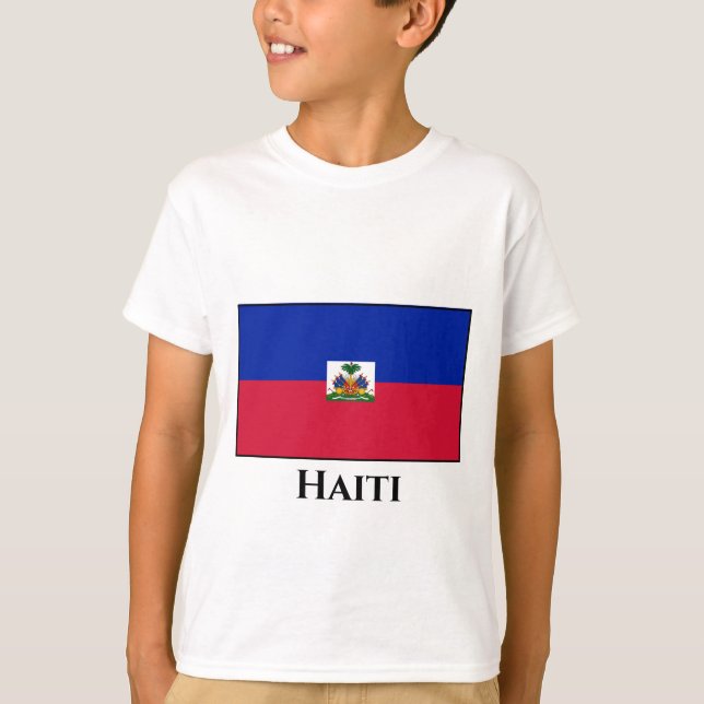 Camiseta Bandera de Haití (haitiana) (Anverso)