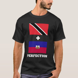 Camiseta Bandera De Haití Perfección En Trinidad Y Tobago