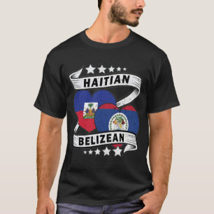 Camiseta Bandera De Haití Y Belice