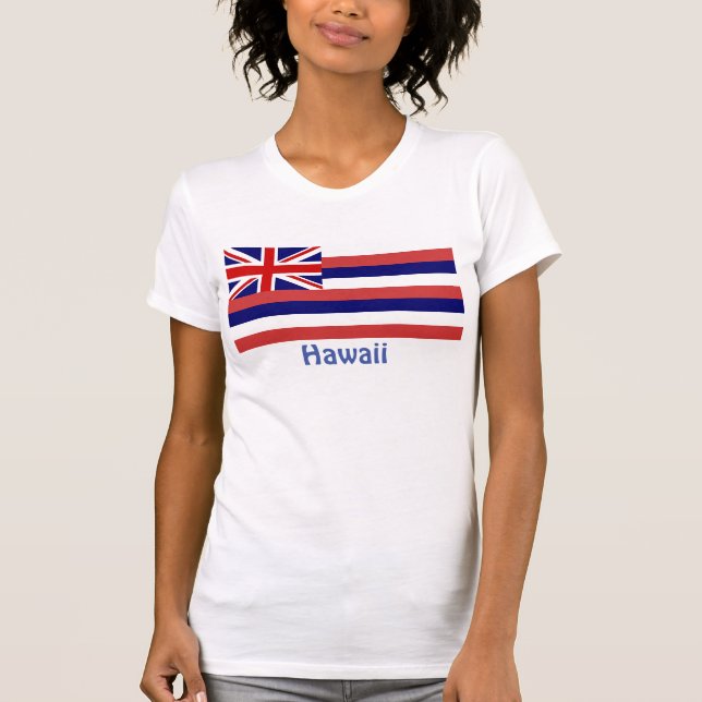Camiseta Bandera de Hawái (Anverso)