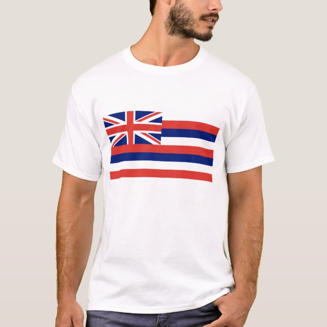 Camiseta Bandera de Hawái (Anverso)