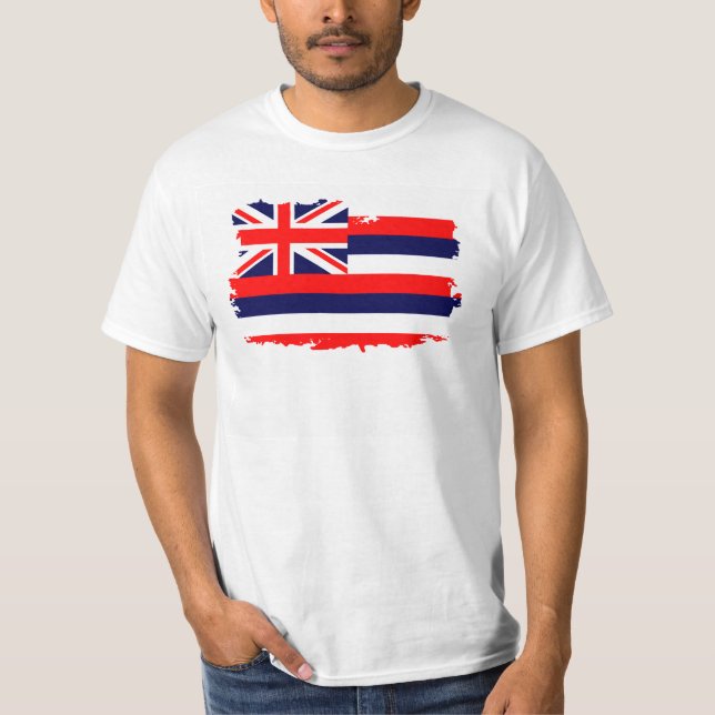 Camiseta Bandera de HAWAII (Anverso)