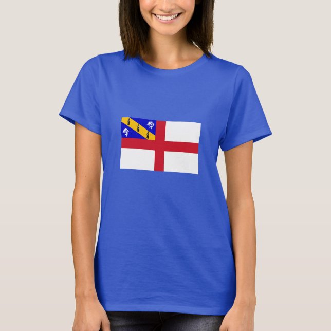 Camiseta Bandera de Herm (Anverso)