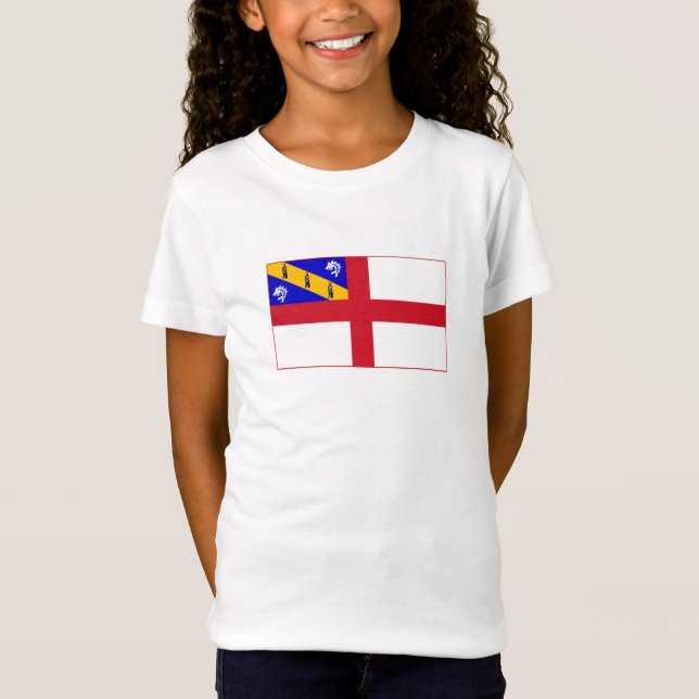 Camiseta Bandera de Herm (Anverso)