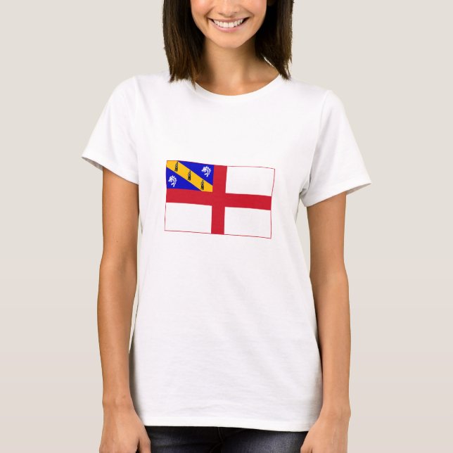 Camiseta Bandera de Herm (Anverso)