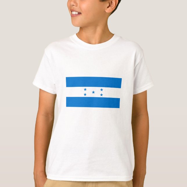 Camiseta Bandera de Honduras (Anverso)