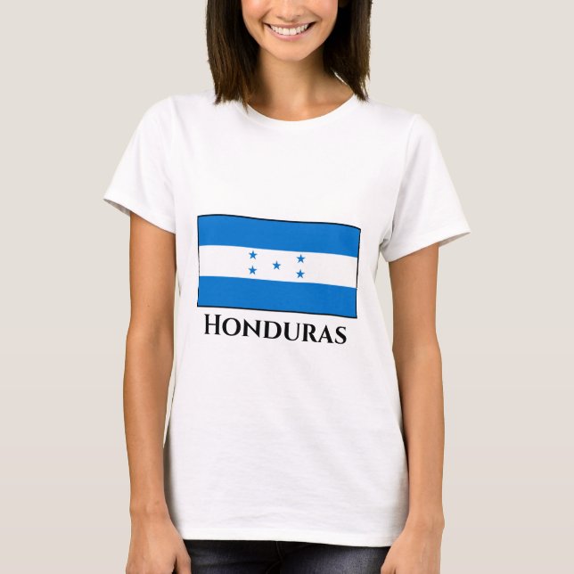 Camiseta Bandera de Honduras (Anverso)