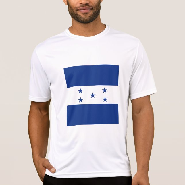 Camiseta Bandera de Honduras (Anverso)