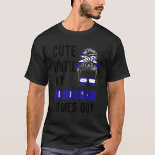 Camiseta Bandera de Honduras Catracha ADN Hondureñas Teguci