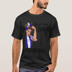 Camiseta Bandera de Honduras Catracha Dna Hondureñas Teguci