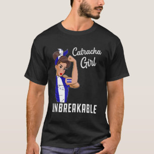 Camiseta Bandera de Honduras Catracha DNA Hondureñas Teguci