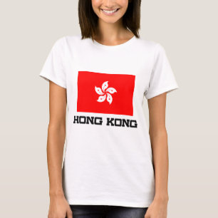 Camiseta Bandera de Hong Kong