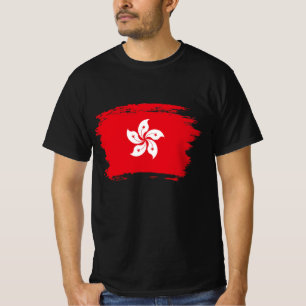 Camiseta Bandera de Hong Kong