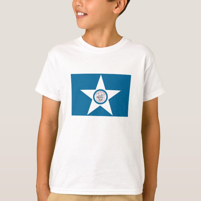 Camiseta Bandera de Houston (Anverso)