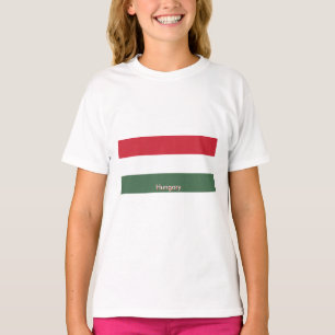 Camiseta Bandera de Hungría personalizada