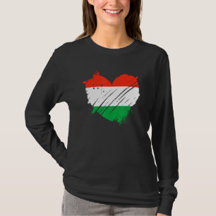 Camiseta Bandera de Hungría Que Me Encanta Es En Mi Adn Par
