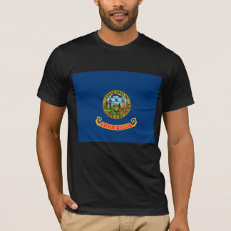 Camiseta Bandera de Idaho: el Estado Gemológico, Montañas d