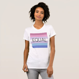 Camiseta Bandera de igualdad de género