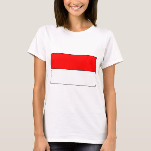 Camiseta Bandera de Indonesia