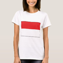 Camiseta Bandera de Indonesia