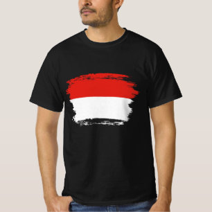 Camiseta Bandera de Indonesia
