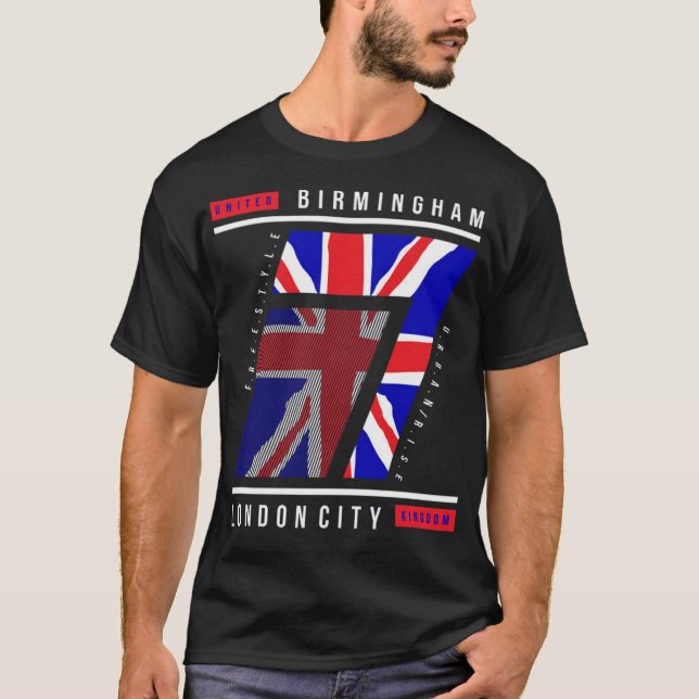 Camiseta Bandera de Inglaterra (Anverso)