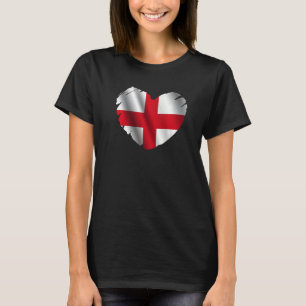 Camiseta Bandera De Inglaterra En Forma De La Inglaterra De