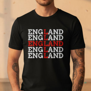 Camiseta Bandera de Inglaterra Nombre Hincha Fútbol Fútbol