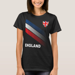 Camiseta Bandera De Inglaterra Para Hombres De Fútbol Niños