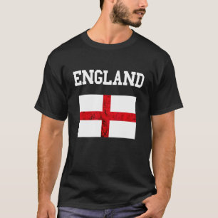 Camiseta Bandera de Inglaterra Raíces Inglesas Cruz de San 