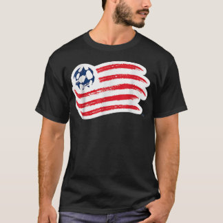 Camiseta bandera de Inglaterra vintage revolucionaria