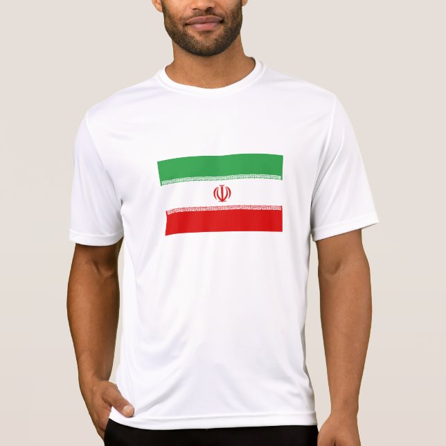 Camiseta Bandera de Irán (Anverso)
