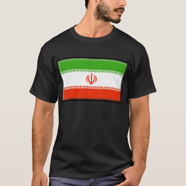 Camiseta Bandera de Irán (Anverso)