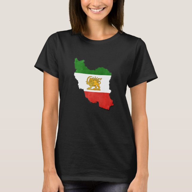 Camiseta Bandera de Irán (Anverso)