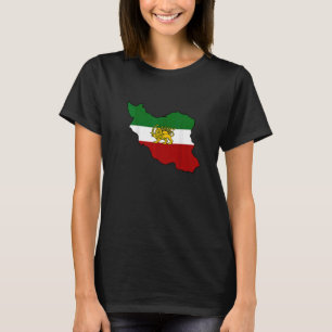 Camiseta Bandera de Irán con león