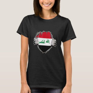 Camiseta Bandera de Iraq