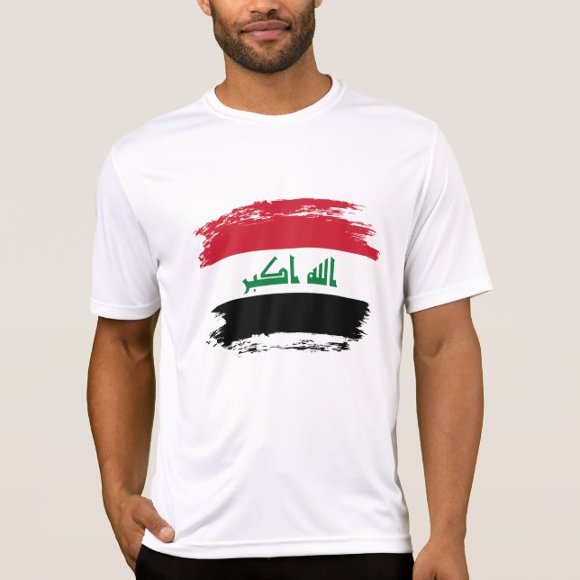 Camiseta Bandera de Iraq (Anverso)