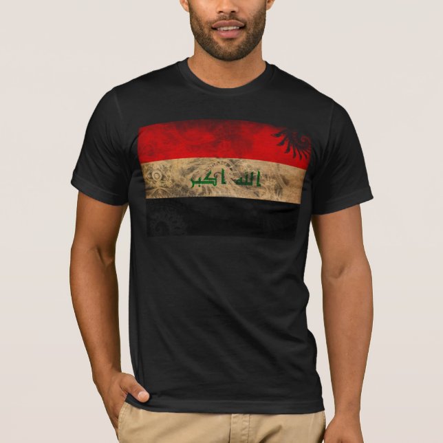 Camiseta Bandera de Iraq (Anverso)