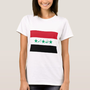 Camiseta Bandera de Iraq (1991-2004)